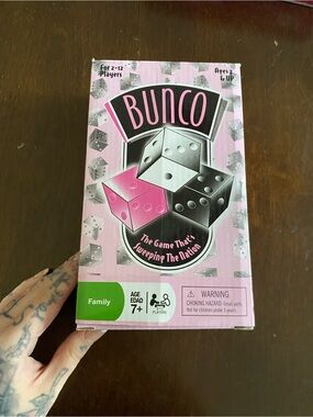 Pink Bunco Game Set